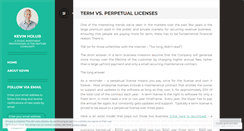 Desktop Screenshot of kevinholub.com